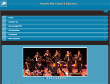 Tablet Screenshot of hispanicartscouncilstl.org